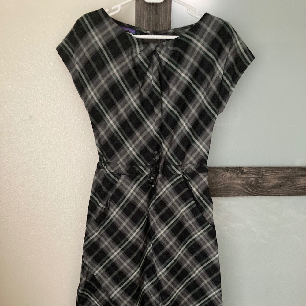 Patagonia Plaid Dress XS